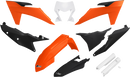 UFO Body Kit - Orange/Black - KTM - EX '24-'25 KTKIT530F@111