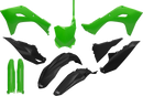 UFO Body Kit - Green/Black - Kawasaki - KX '24-'25 KAKIT231F@333