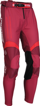 MOOSE OFFROAD Alpha One Pants - Burgundy/White - US 42 2901-12035