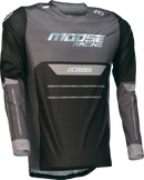 MOOSE OFFROAD Alpha One Jersey - Black/Gray - Large 2910-8299