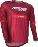 MOOSE OFFROAD Alpha One Jersey - Burgundy/White - Medium 2910-8312