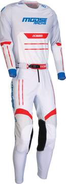 MOOSE OFFROAD Alpha One Jersey - Red/White/Blue - Large 2910-8327