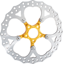 ARLEN NESS Spider Rotor - 12-19/32" - Gold - Front 300-110