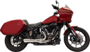 BASSANI XHAUST 2-into-1 Ripper Exhaust System with Megaphone Muffler - Short - Chrome - M8 Softail 1S79