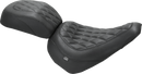 MUSTANG Wide Tripper™ Solo Seat - no Backrest - Diamond - Black Stitch - FXBR '23-'25 85033