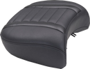 MUSTANG Deluxe Passenger Seat - Wide - Black Stitch - FLT/FLH '23-'25 88420