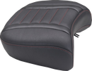 MUSTANG Deluxe Passenger Seat - Wide - Dark Cherry Stitch - FLT/FLH '23-'25 88420DC