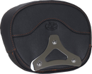 MUSTANG Deluxe Sissy Bar Pad - Diamond - Mandarin Orange Stitch - FLT/FLH '23-'25 88450MO