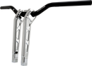 PERFORMANCE MACHINE (PM) Phatbar & Riser Kit - Internal Wiring - 11-1/2 inch - Chrome (Part Number 0208-2197M-CH)