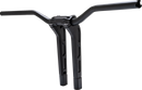 PERFORMANCE MACHINE (PM) Phatbar & Riser Kit - Internal Wiring - 11-1/2" Black Ops 0208-2197M-SMB