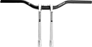 PERFORMANCE MACHINE (PM) Phatbar & Riser Kit - Internal Wiring - 11-1/2 inch - Chrome (Part Number 0208-2197M-CH)