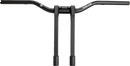 PERFORMANCE MACHINE (PM) Phatbar & Riser Kit - Internal Wiring - 11-1/2" Black Ops 0208-2197M-SMB