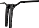 PERFORMANCE MACHINE (PM) Phatbar & Riser Kit - Internal Wiring - 11-1/2" Black Ops 0208-2197M-SMB