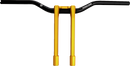 PERFORMANCE MACHINE (PM) Phatbar & Riser Kit - Internal Wiring - 11-1/2 Inch - Gold Ops (Part