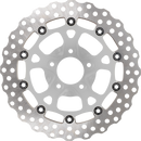 Performance Machine Disc Carr Dominator Front Brake Rotor 320mm x .20 FF Chrome - Model 0133-2606S-CH