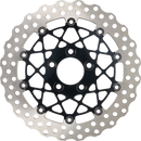 Performance Machine (PM) Disc Carr Speedstar Front Brake Rotor 320mm Black Anodized Part 0133-2608S-B