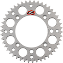 RENTHAL Rear Sprocket - Aluminum - 46 Tooth - Silver - KTM 518U-420-46GPSI
