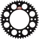 RENTHAL Rear Sprocket - Aluminum - 47 Tooth - Black - KTM 518U-420-47GPBK