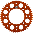 RENTHAL Rear Sprocket - Aluminum - 49 Tooth - Orange - KTM 518U-420-49GPOR