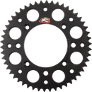RENTHAL Rear Sprocket - Aluminum - 50 Tooth - Black - KTM 518U-420-50GPBK
