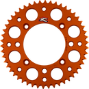 RENTHAL Rear Sprocket - Aluminum - 50 Tooth - Orange - KTM 518U-420-50GPOR
