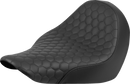 SADDLEMEN Renegade™ Solo Seat - Black - Honeycomb - FXLR/FLSB '18-'25 818-29-003