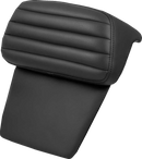SADDLEMEN Chopped Tour Pak Backrest Pad - Tuck-n-Roll - FLH/FLT '14-'25 814-07-161