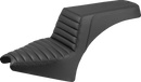 SADDLEMEN Step-Up Seat - Tuck-n-Roll - Black - Indian Scout '25 I25-33-171