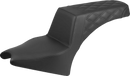 SADDLEMEN Step-Up Seat - Rear Lattice Stitch - Black - Indian Scout '25 I25-33-173