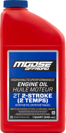 MOOSE OFFROAD 2-Stroke Synthetic Engine Oil - 1 US quart 219383