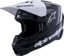 ALPINESTARS SM3 Helmet - Radium - Gloss Black/White/Gray - 2XL 8300826-1546-XXL