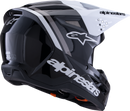 ALPINESTARS SM3 Helmet - Radium - Gloss Black/White/Gray - XL 8300826-1546-XL