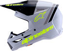 ALPINESTARS SM3 Helmet - Radium - Matte Gray/Black/Yellow Fluo - XS 8300826-9510-XS