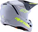 ALPINESTARS SM3 Helmet - Radium - Matte Gray/Black/Yellow Fluo - XS 8300826-9510-XS
