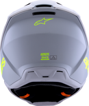 ALPINESTARS SM3 Helmet - Radium - Matte Gray/Black/Yellow Fluo - Medium 8300826-9510-M