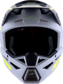 ALPINESTARS SM3 Helmet - Radium - Matte Gray/Black/Yellow Fluo - XL 8300826-9510-XL