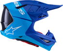 ALPINESTARS Supertech M10 Helmet - Flood - MIPS® - Blue/Black Carbon - Medium 8301023-7282-M