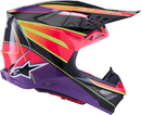 ALPINESTARS Supertech M10 Helmet - MIPS® - Era - Gloss Pink/Violet/Yellow Fluo - Medium 8301223-3145-M