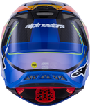 ALPINESTARS Supertech M10 Helmet - MIPS® - Era - Gloss Blue/Red/Yellow Fluo - Medium 8301223-7356-M
