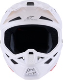 ALPINESTARS SM7 Helmet - Solid - Gloss White - Large 8301426-2180-L