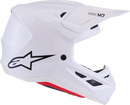 ALPINESTARS SM7 Helmet - Solid - Gloss White - 2XL 8301426-2180-XXL