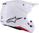 ALPINESTARS SM7 Helmet - Solid - Gloss White - 2XL 8301426-2180-XXL