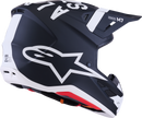 ALPINESTARS SM7 Helmet - Dasher - Matte Black/White - XL 8302226-1121-XL