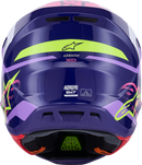 ALPINESTARS SM7 Helmet - Deed - Gloss Purple/Pink - Small 8302426-3142-S