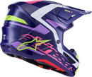 ALPINESTARS SM7 Helmet - Deed - Gloss Purple/Pink - Large 8302426-3142-L