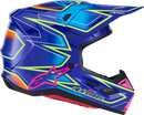ALPINESTARS SM7 Helmet - Cast - Gloss/Blue/Pink/Yellow Fluo - 2XL 8302626-7254-XXL