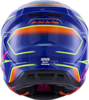ALPINESTARS SM7 Helmet - Cast - Gloss/Blue/Pink/Yellow Fluo - XL 8302626-7254-XL