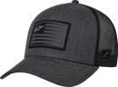 ALPINESTARS Flag Snapback Hat - Heather Charcoal/Black 1211-81013-1910-OS