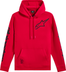 ALPINESTARS Triple Pullover Hoodie - Red - 2XL 1235-51405-30-2X
