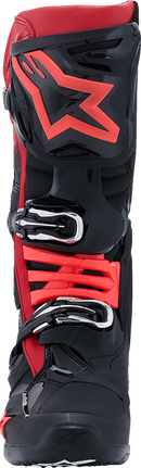 ALPINESTARS Tech 10 Boots - Black/Red - US 9 / EU 43 2010020-13-9